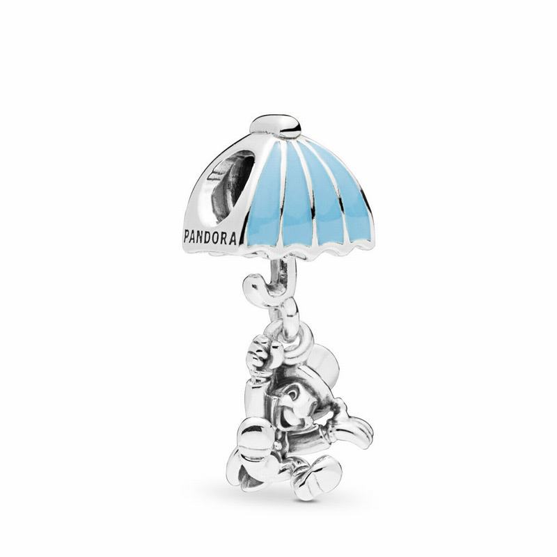 Pandora Disney Jiminy Cricket Dangle Charm Clearance NZ, Sterling Silver (725364-LCG)